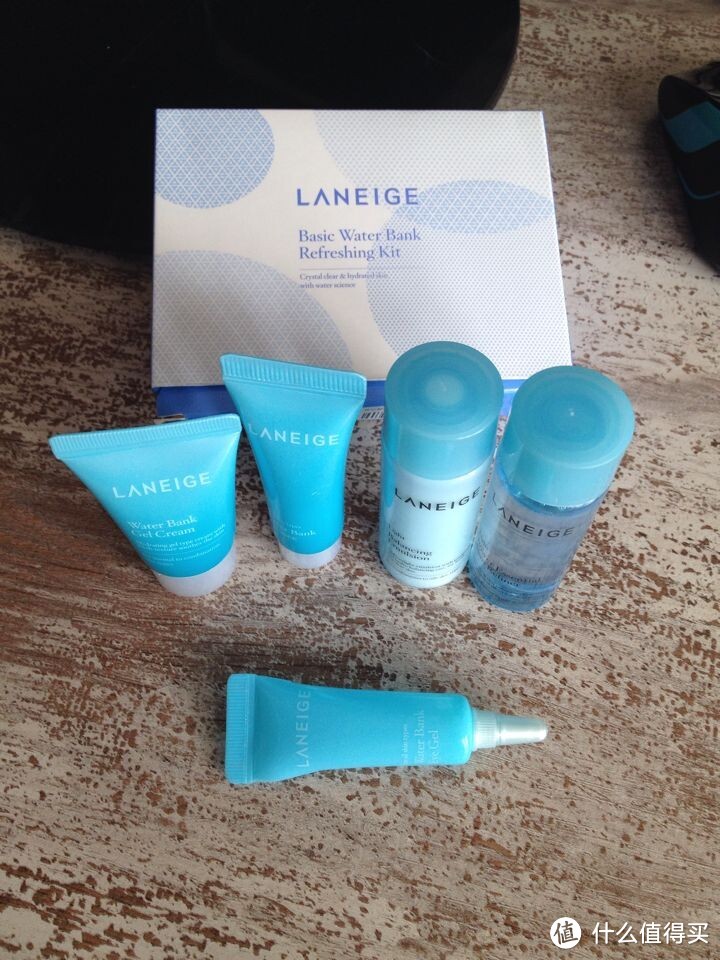 兰芝 LANEIGE 水酷清盈5件套 试用评测