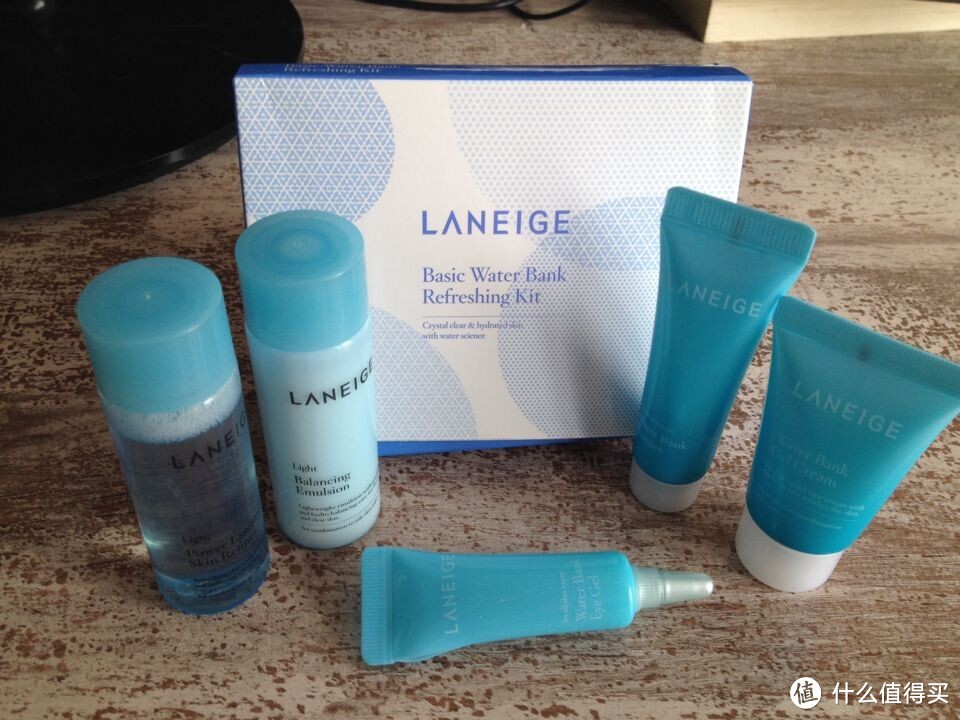 兰芝 LANEIGE 水酷清盈5件套 试用评测