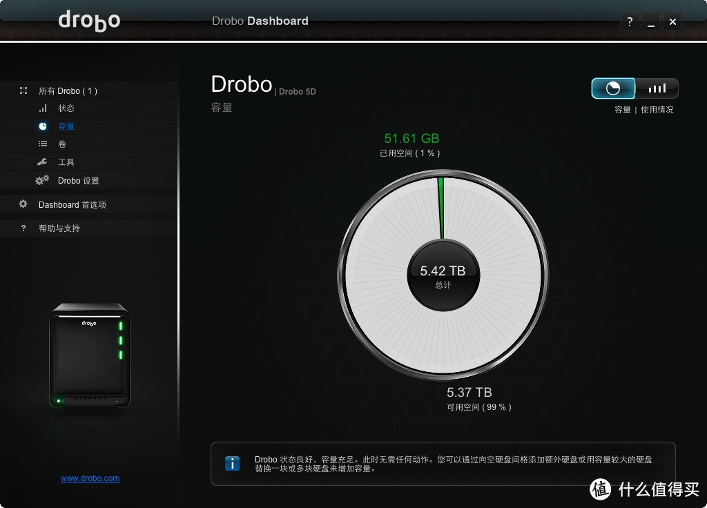 Drobo 5D 磁盘阵列系统 开箱分享感受