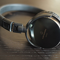铁三角 ATH-ES7 封闭式头戴 便携耳机外观展示(头梁|耳罩|耳机线)