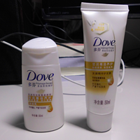 Dove 多芬 养护洗发乳50ml+护发素50ml使用感受