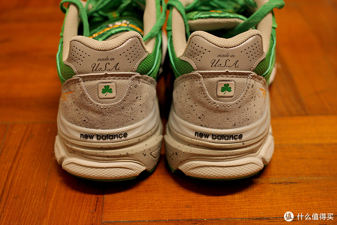 New Balance 新百伦 990v3 波士顿 马拉松 跑鞋 绿色版