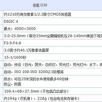 佳能 PowerShot D30 三防相机外观展示(开机键|防滑垫|电池盖|接口)