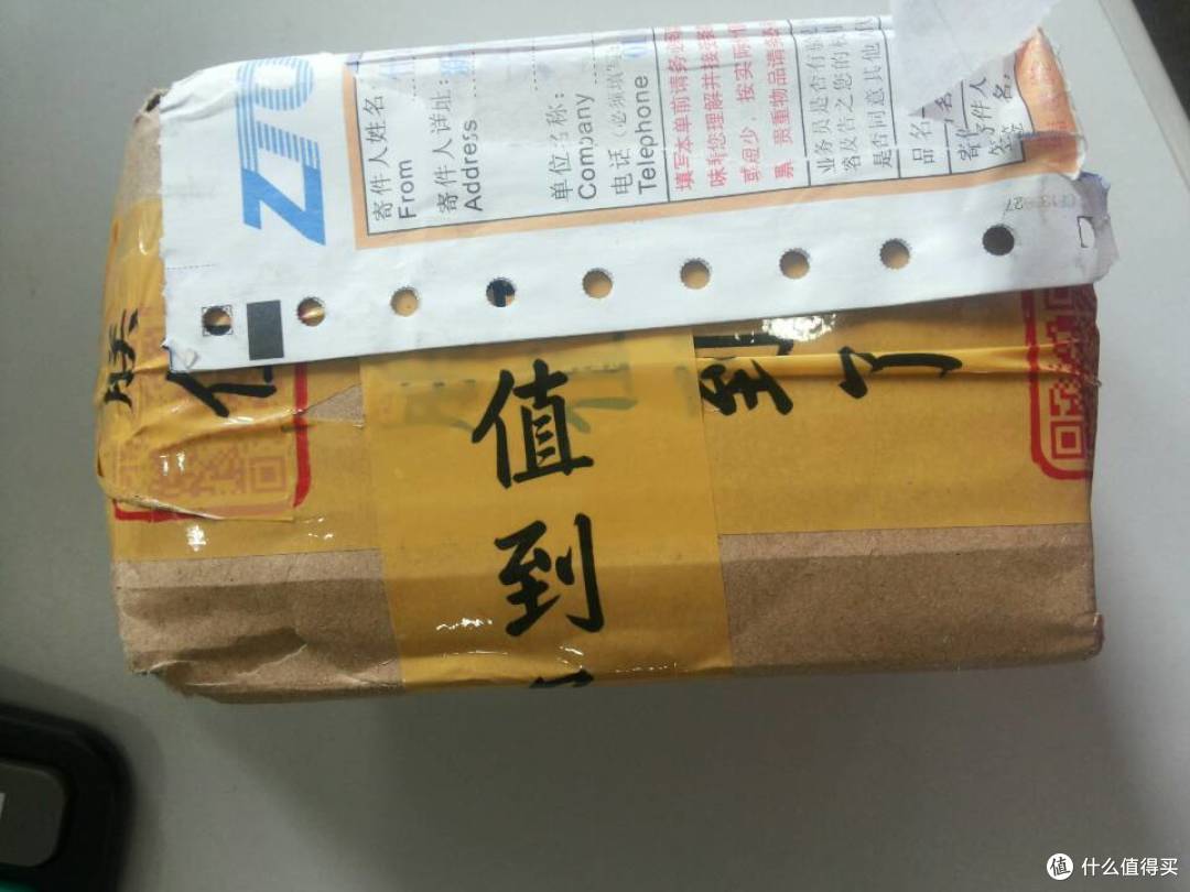 刚到货时，快递包装