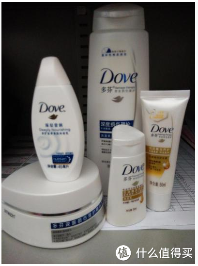 迟来的报告 Dove 多芬 养护洗发乳50ml+护发素50ml