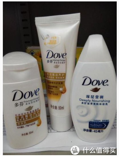 迟来的报告 Dove 多芬 养护洗发乳50ml+护发素50ml