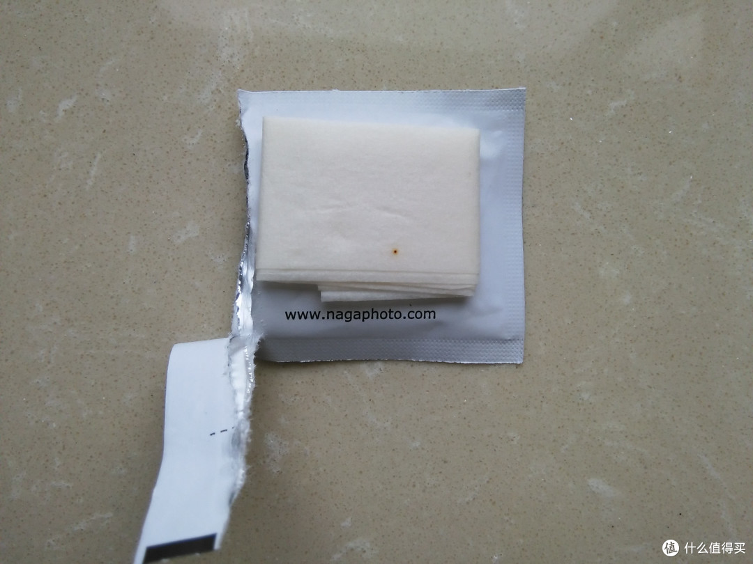 拭纸为內镀铝膜纸袋包装