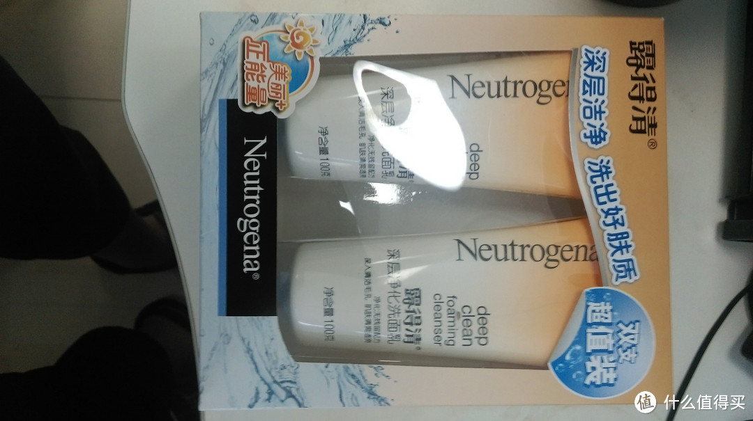 Neutrogena 露得清 深层净化洗面乳100g*2 产品评测