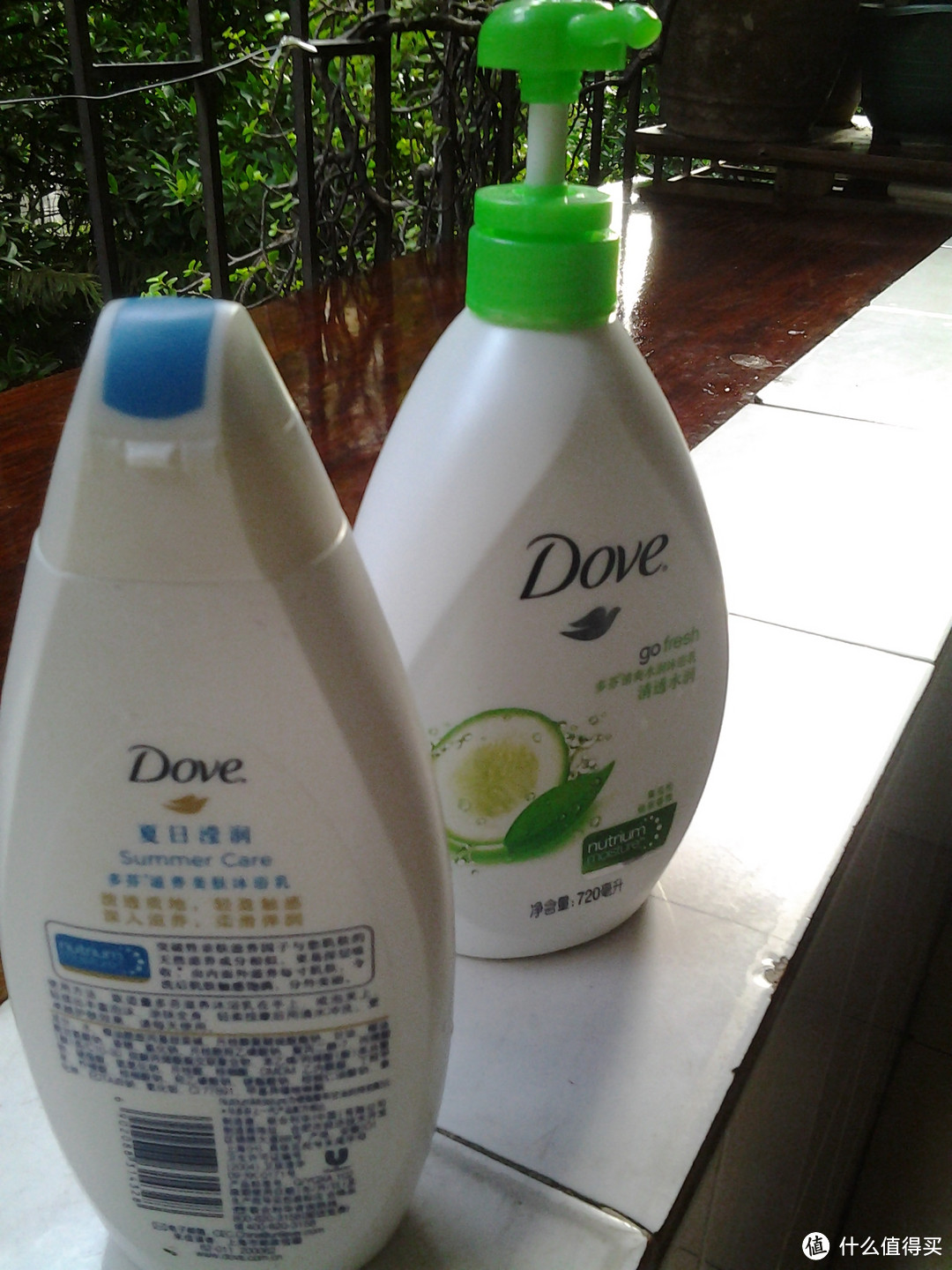 清新的感受,夏季的一场清风(Dove 多芬 夏日莹润沐浴露)