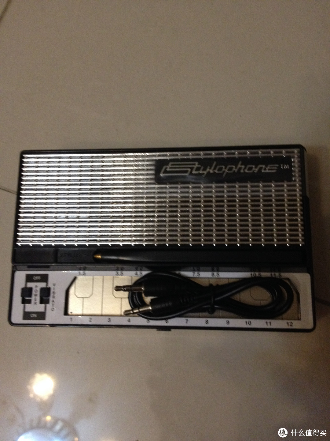 晒晒新入手的玩具：电子乐器 Stylophone 便携音乐合成器 