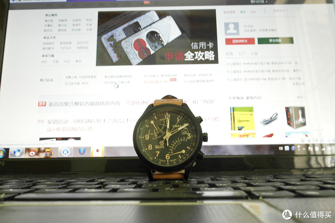 第一次献给了左手：TIMEX 天美时 IQ SL 系列 T2N700 男款腕表+CITIZEN 西铁城 BM8475-26E Eco-Drive 男士光动能腕表