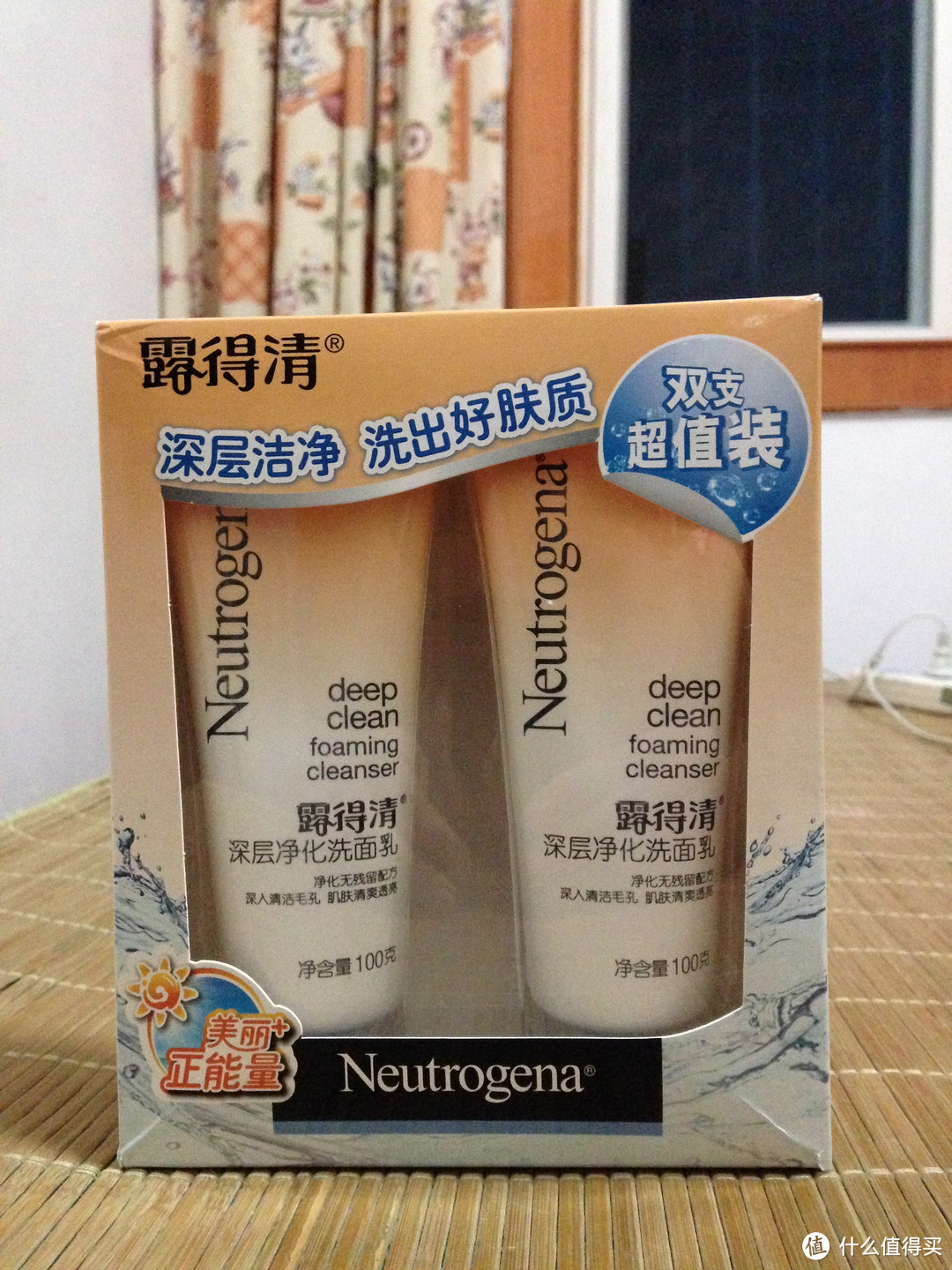 Neutrogena 露得清 深层净化洗面乳100g*2评测报告