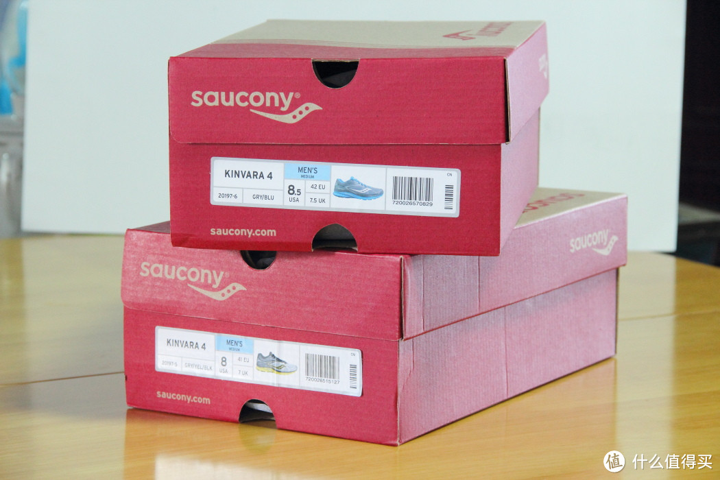 黄蓝双煞：Saucony 索康尼 Kinvara 4 轻量跑鞋