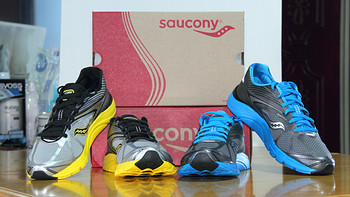 黄蓝双煞：Saucony 索康尼 Kinvara 4 轻量跑鞋