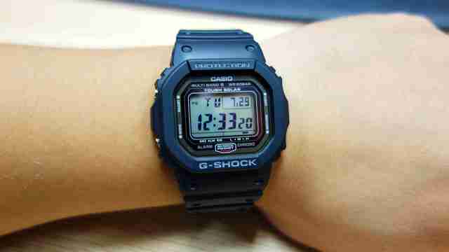 向30年的经典致敬:入手 casio 卡西欧 g-shock gw-5000-1jf 太阳能六