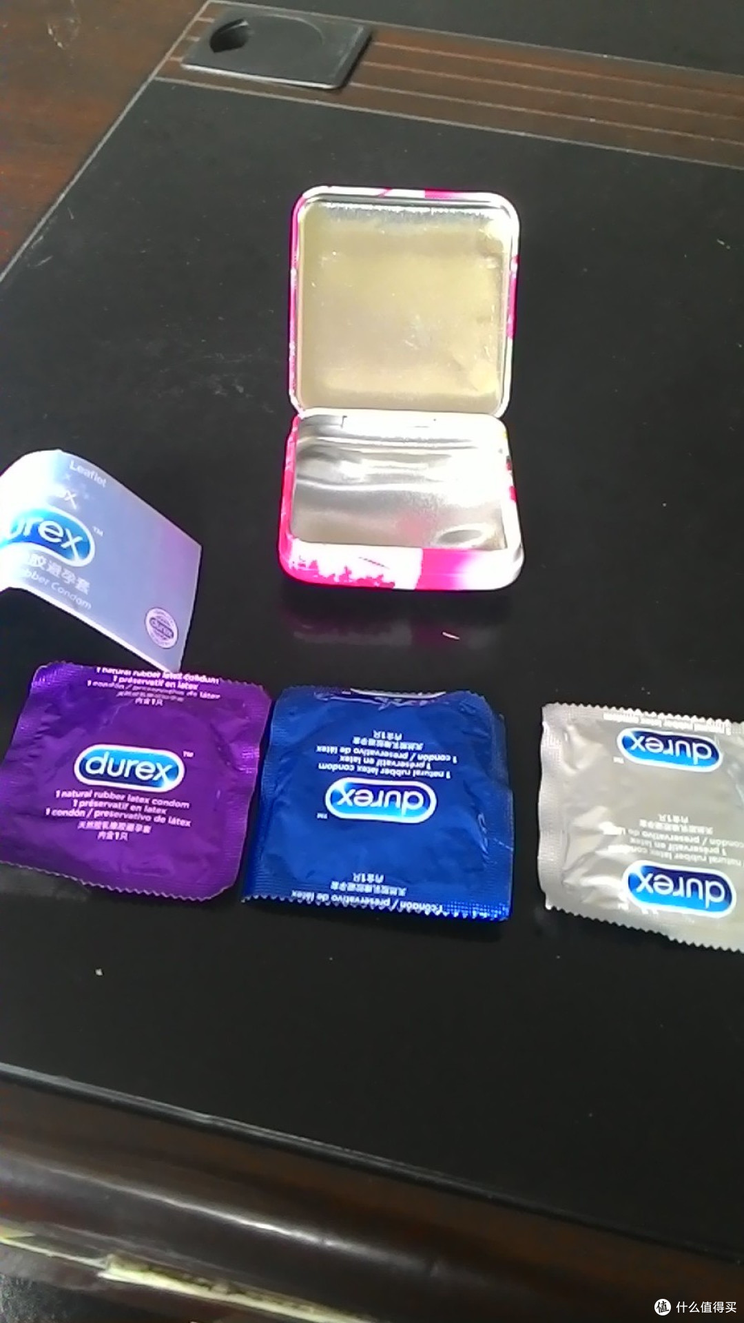 第一次的众测 Durex 杜蕾斯 Love Box 三只装铁盒