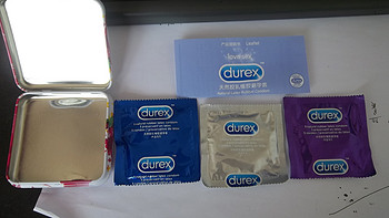 一盒三种体验的简单评测-Durex 杜蕾斯 Love Box 三只装铁盒