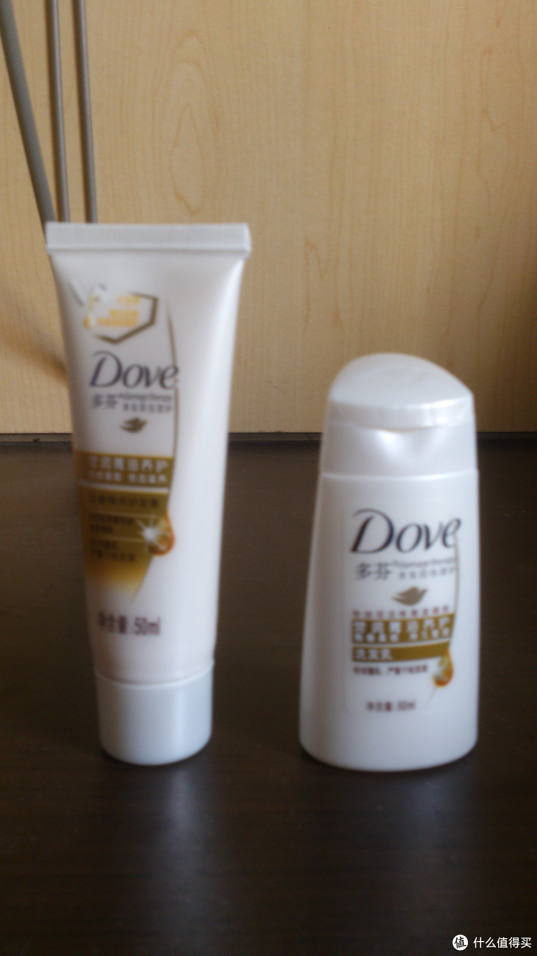 旅行装的Dove 多芬 养护洗发乳50ml+护发素50ml评测