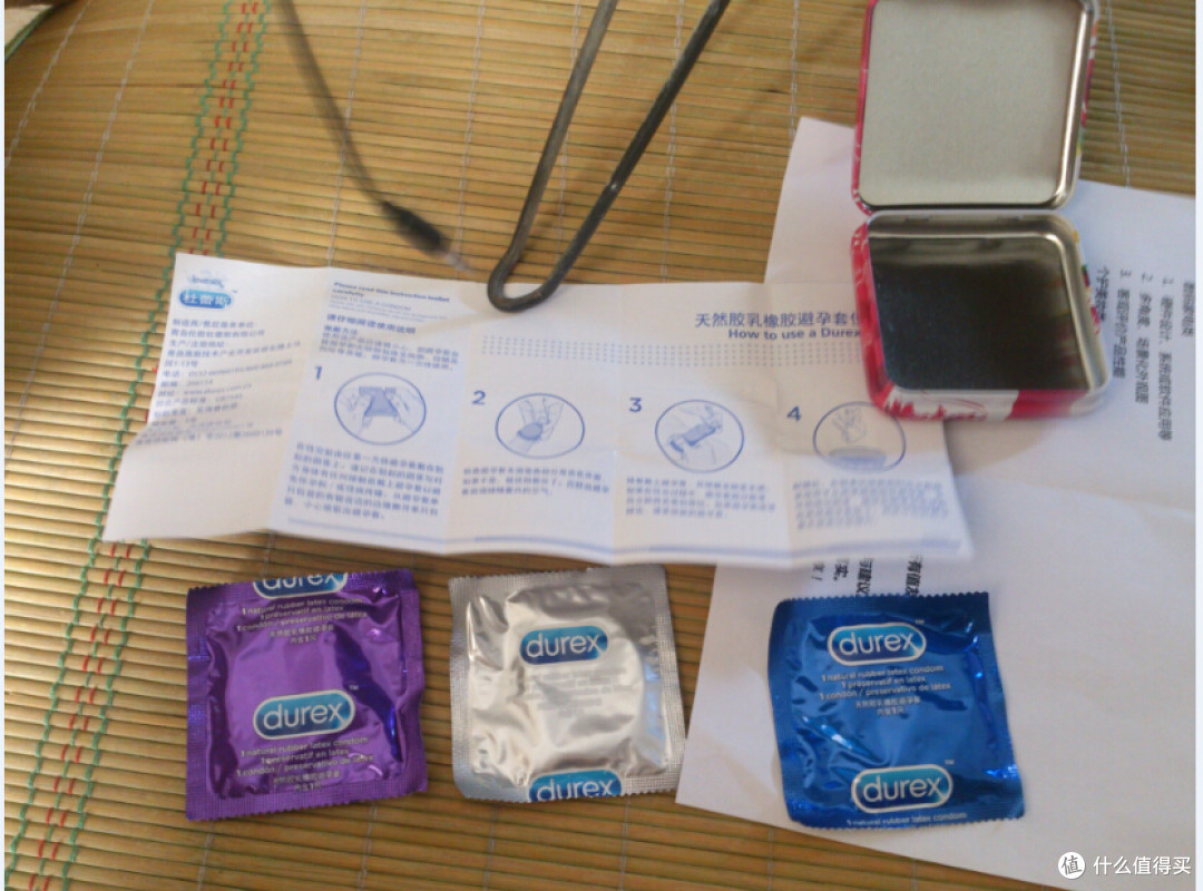 Durex 杜蕾斯 Love Box 三只装铁盒体验评测