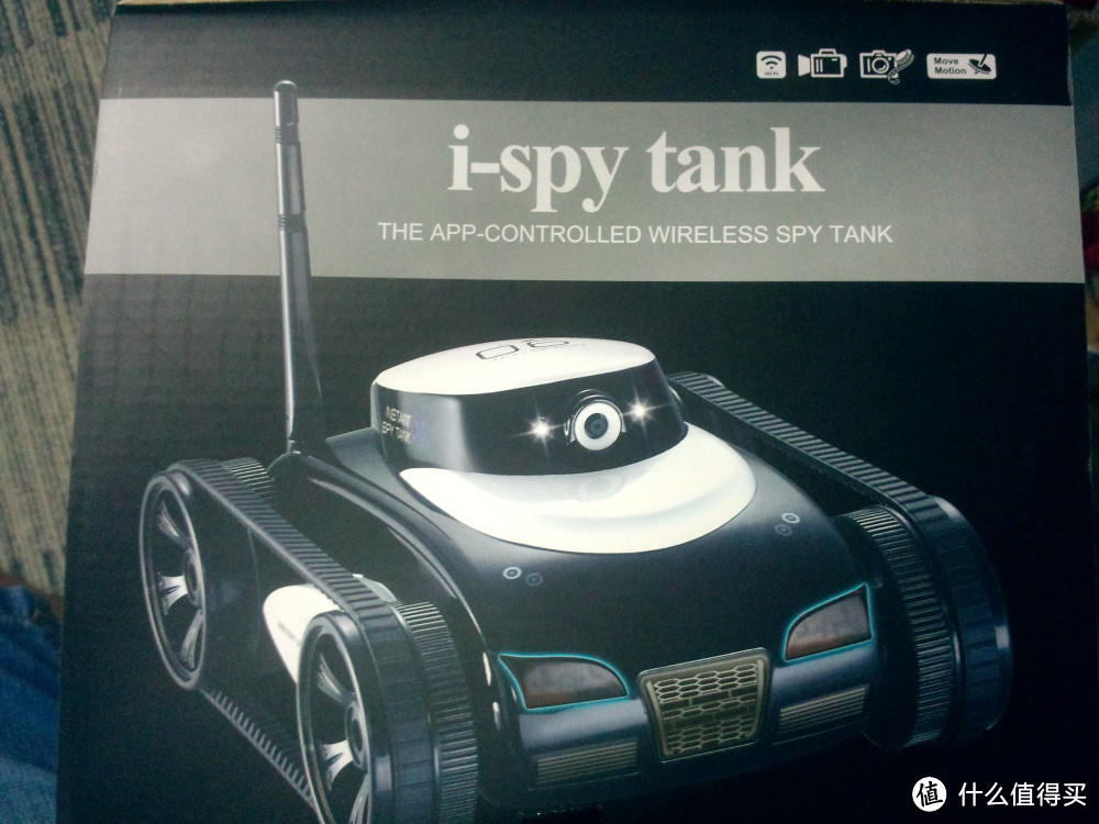 女儿的新玩具：i-spy tank 遥控坦克