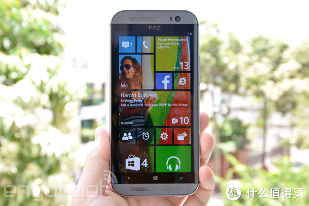 HTC One（M8）for Windows假想图（来自Engadget）