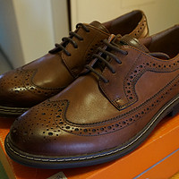 爱我还是她：ECCO 爱步 Brogue 牛津鞋 VS Clarks 其乐 Brogue 正装鞋