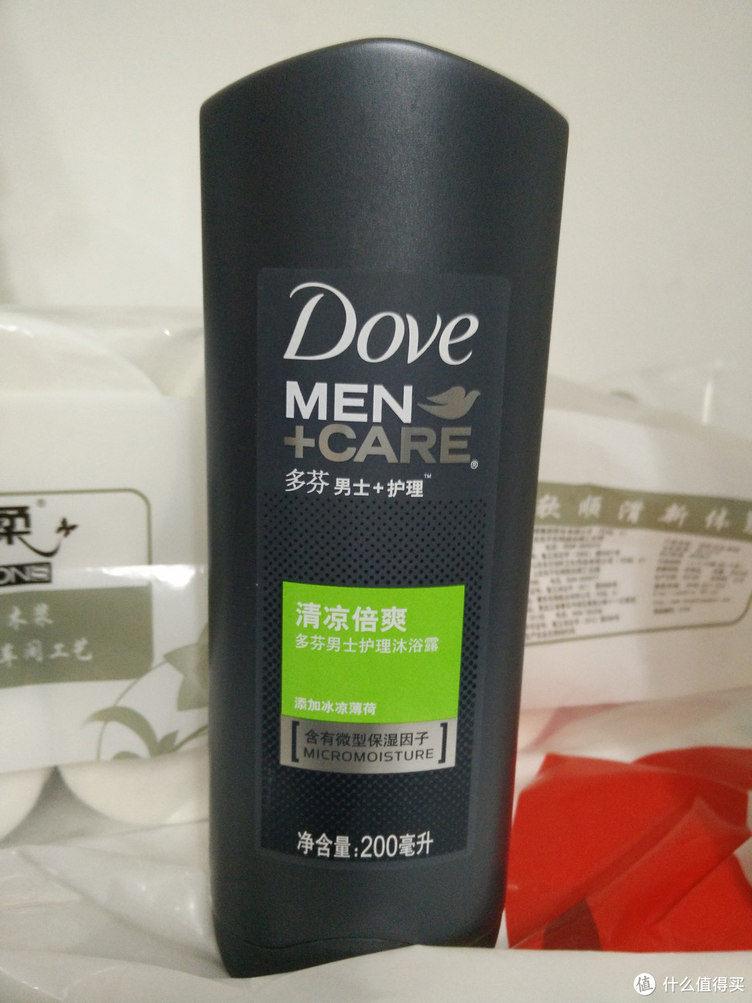 Dove 多芬 男士清凉倍爽沐浴露 200ml 测试报告