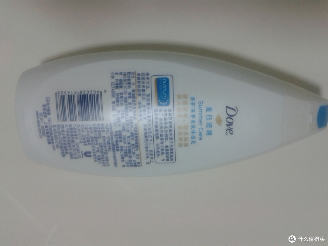 如丝般顺滑——Dove 多芬 夏日莹润沐浴露 400ml