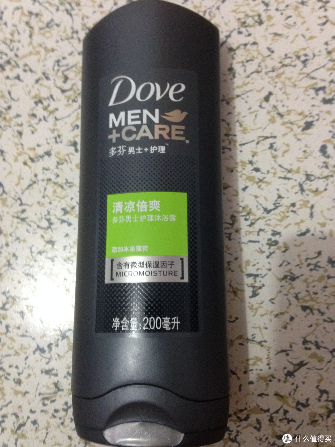 Dove 多芬 男士清凉倍爽沐浴露 200ml 评测