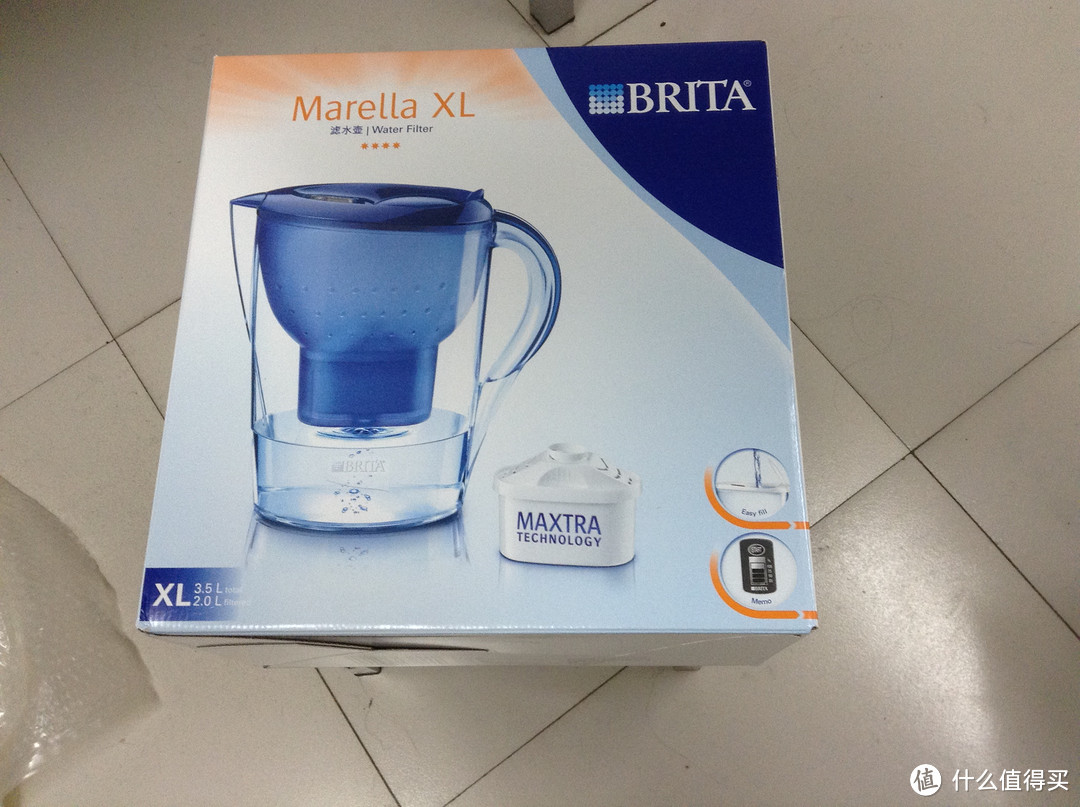 矿区水质拯救者？Brita 碧然德 Marella XL 净水壶 3.5L