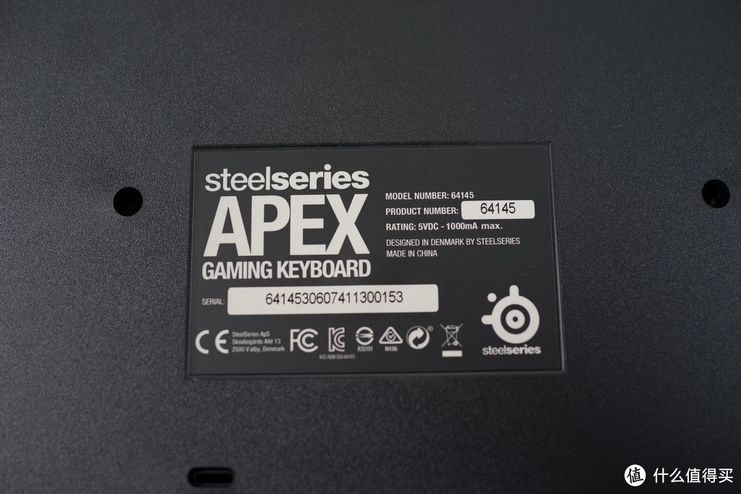 宛如夜空的星 SteelSeries 赛睿 Apex 游戏键盘简评