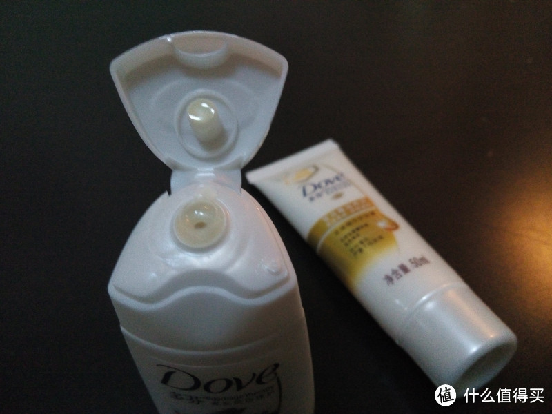 油性发质--试用Dove 多芬 养护洗发乳50ml+护发素50ml