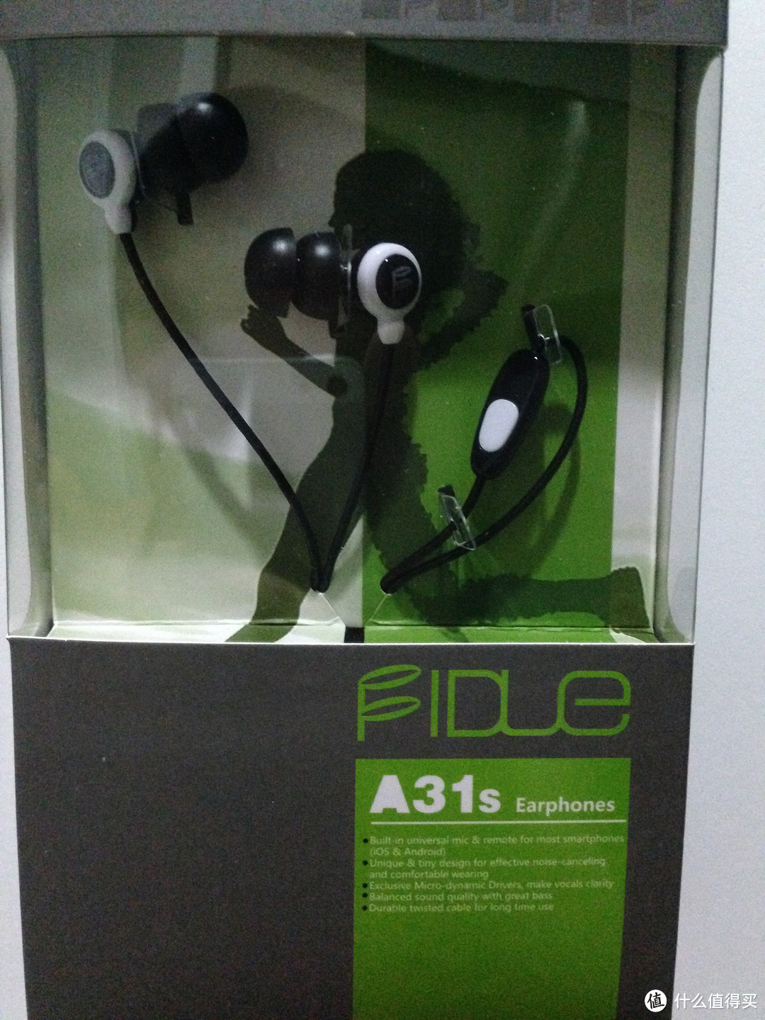 Fidue 飞朵 A31s HIFI级通讯运动耳塞的木耳试用报告