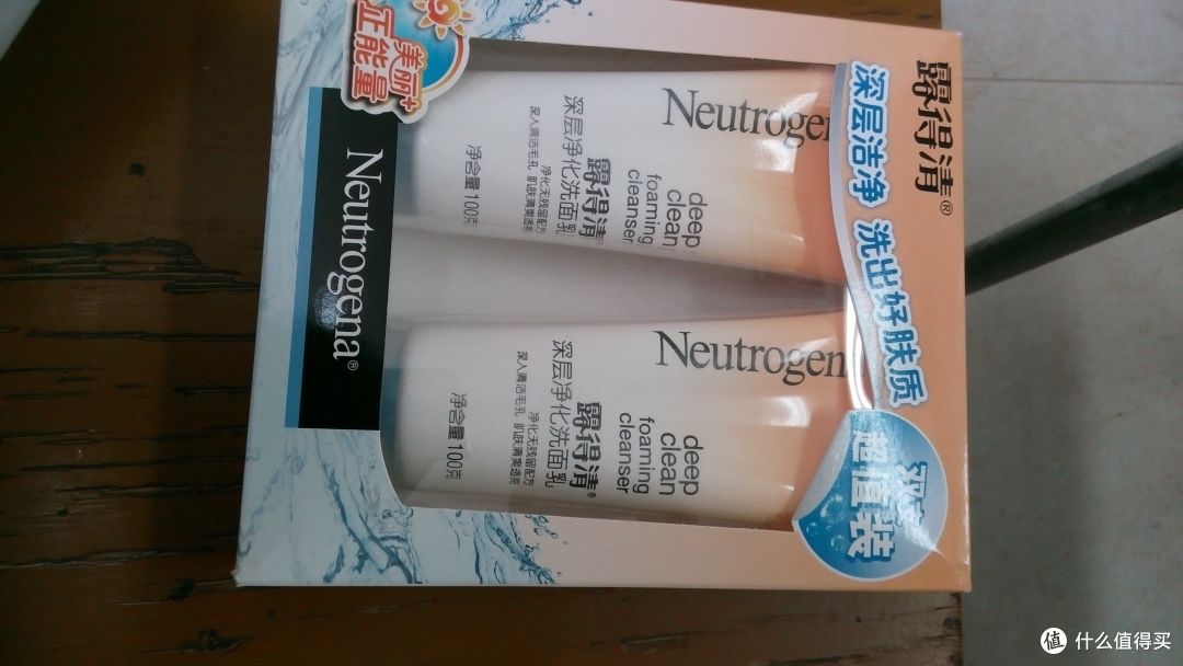 Neutrogena 露得清 深层净化洗面乳100g*2 报告