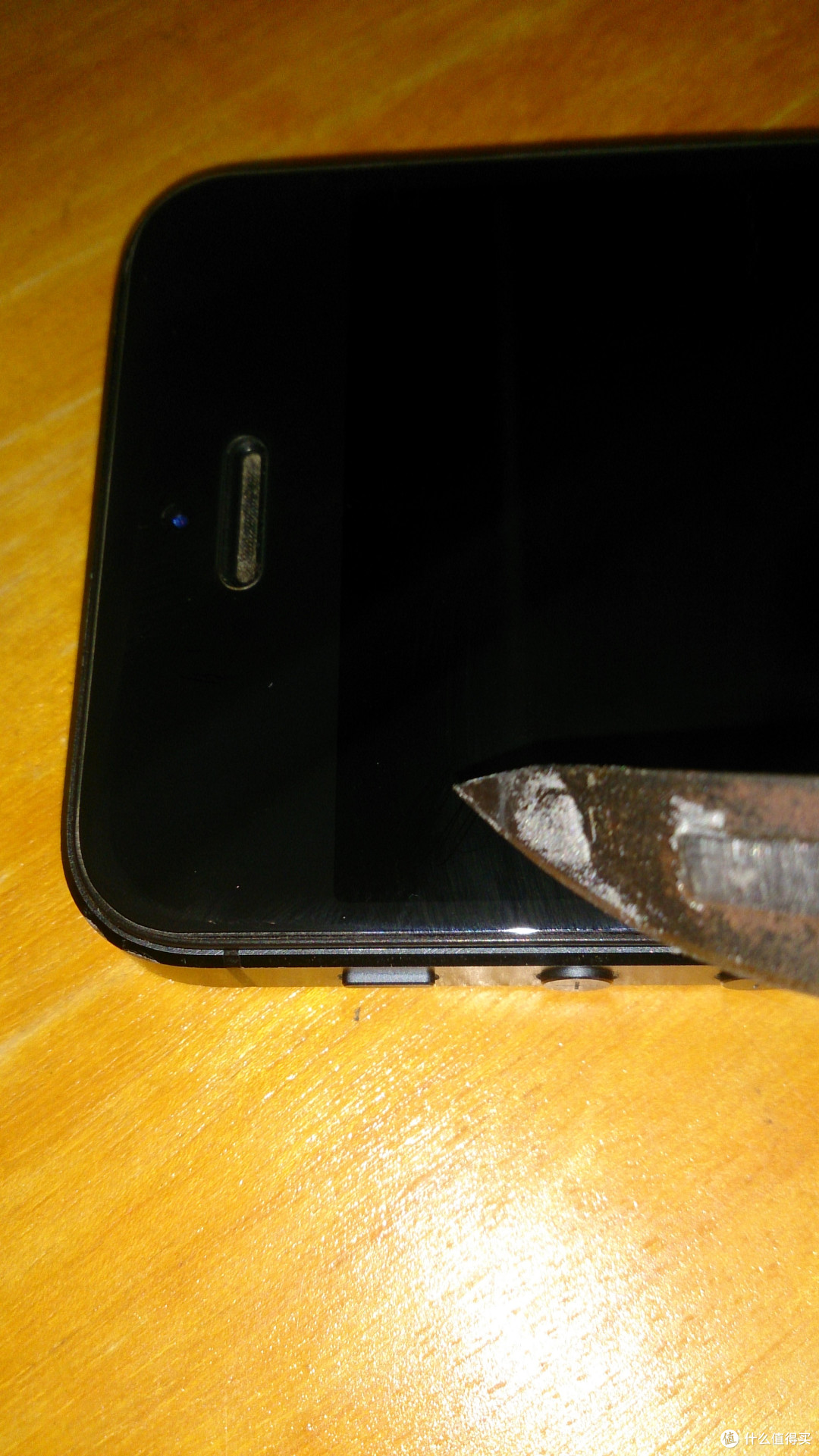 失败的晒单!!LOCA 路可 iPhone 5/5C/5S 钢化玻璃膜