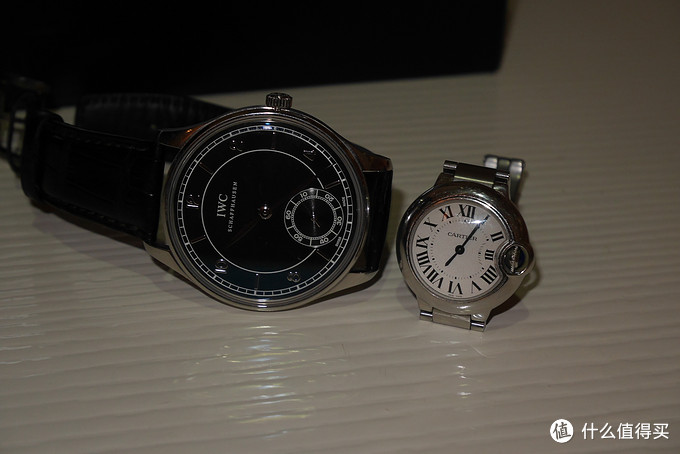 Cartier 卡地亚 蓝气球系列 女士石英腕表 W69010Z4 & IWC 万国 葡萄牙系列 机械男表 IW544501