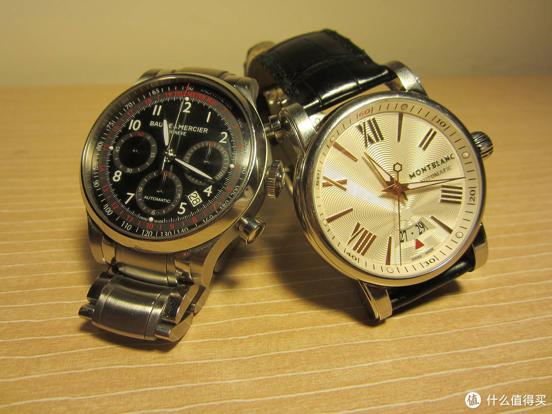 红与黑的碰撞：Baume and Mercier 名士 Capeland 卡普蓝系列 MOA10062 男款机械腕表