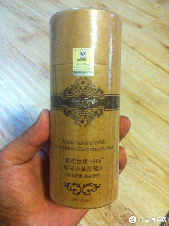 真心不知何物--膜法世家 1908 绿豆小黄瓜蜜汁 150ml