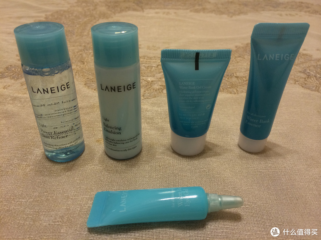 兰芝 LANEIGE 水酷清盈5件套旅行装 使用评测