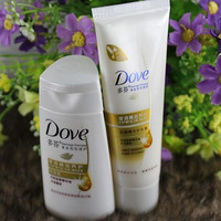 Dove 多芬 养护洗发乳50ml+护发素50ml  小评测