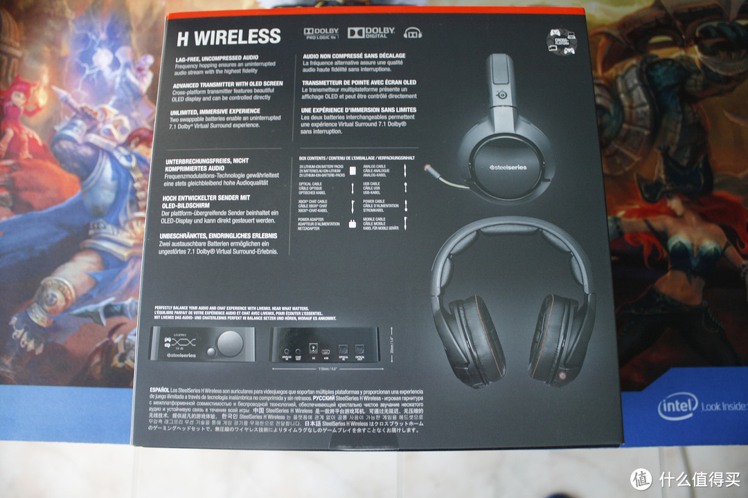 SteelSeries H Wireless无线耳机开箱测评