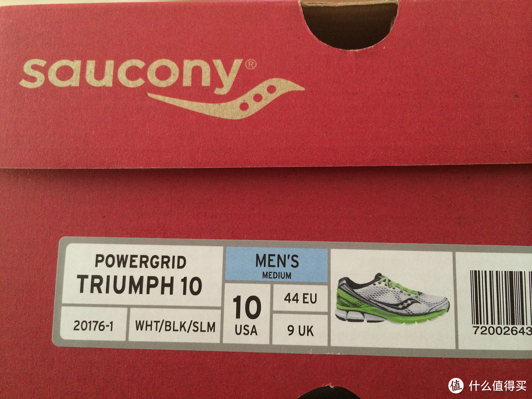 减肥的动力：Saucony 索康尼 Triumph 10 男款 *级缓震慢跑鞋