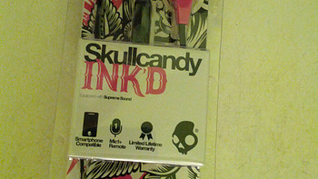 粉色骷髅，Skullcandy 斯酷凯蒂 Ink'd 入耳式耳机评测