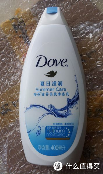 牛奶滋润一夏天   Dove 多芬 夏日莹润沐浴露 400ml