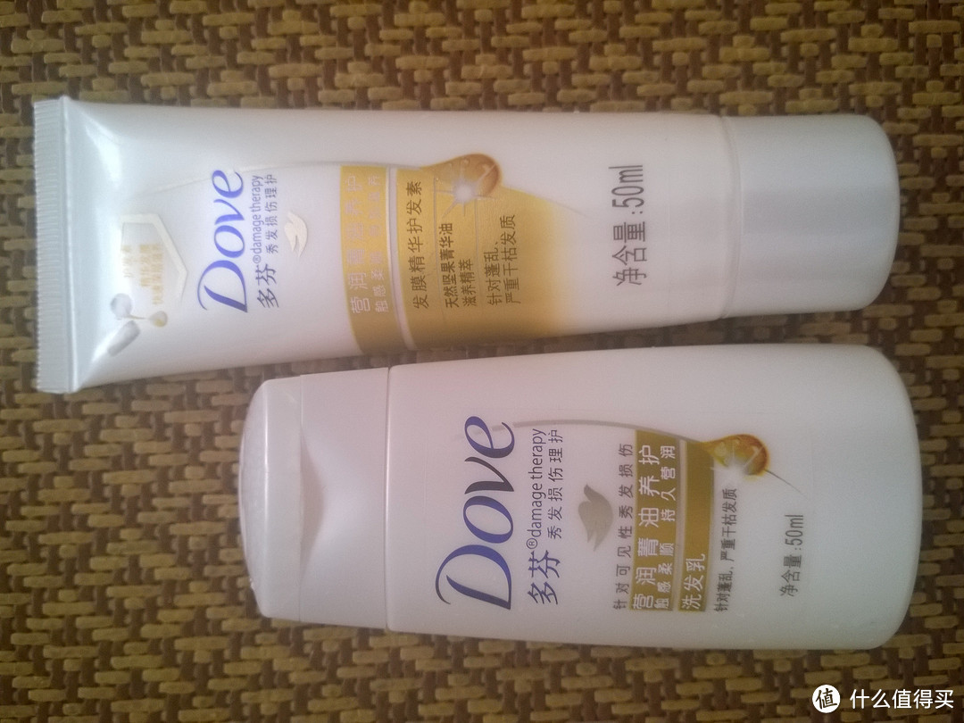 Dove 多芬 养护洗发乳50ml+护发素50ml