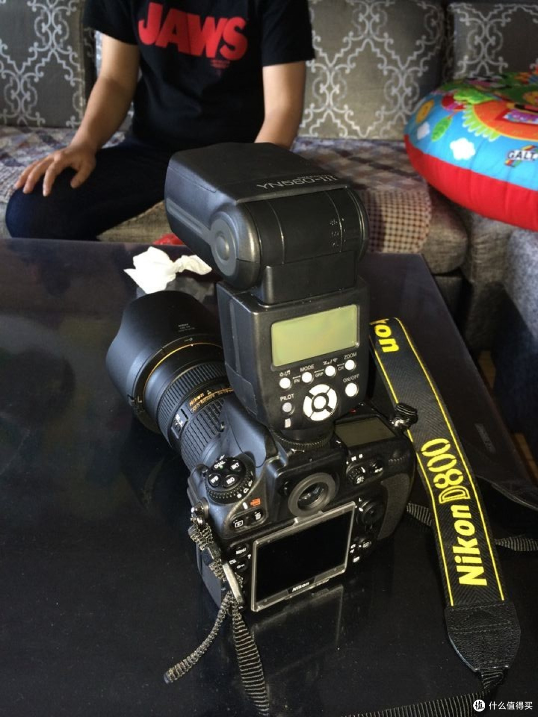 刚刚入手的Nikon 尼康 D800 单反套机