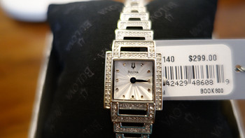 BULOVA 宝路华 Crystal 96L140 女士时装腕表附真人兽