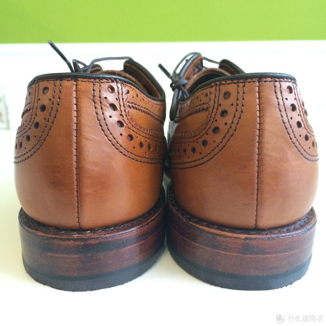 充满英伦气息的美产皮鞋： Allen Edmonds Men's Strand Cap-Toe Oxford 男款 牛津鞋