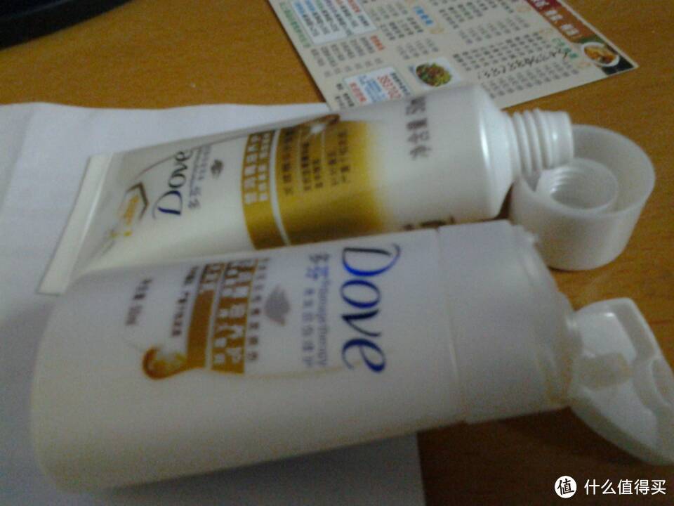 Dove 多芬 养护洗发乳50ml+护发素50ml使用评测