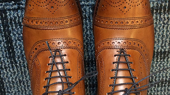 充满英伦气息的美产皮鞋： Allen Edmonds Men's Strand Cap-Toe Oxford 男款 牛津鞋